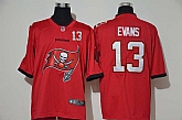 Nike Buccaneers 13 Mike Evans Red Team Big Logo Number Vapor Untouchable Limited Jersey,baseball caps,new era cap wholesale,wholesale hats